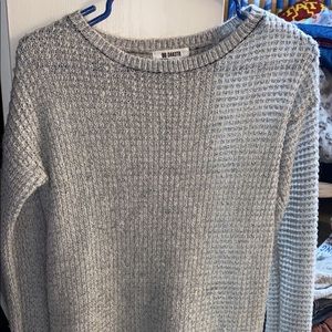 BB Dakota Gray Knit Sweater